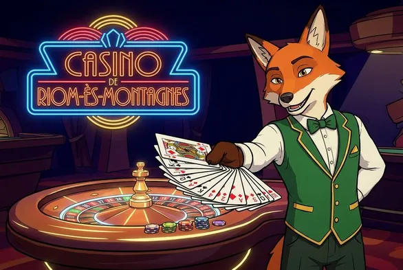 jeux en direct avec croupiers en temps réel | Casino de Riom-ès-Montagnes